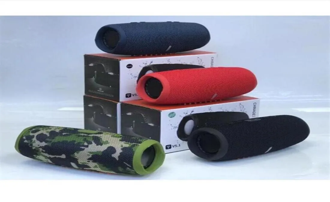 Tragbare Lautsprecher Gebühren 5 Bluetooth -Lautsprecher Lade 5 Tragbare Mini Wireless Outdoor Waterfof Subwoofer -Lautsprecher unterstützen tf USB C5440391