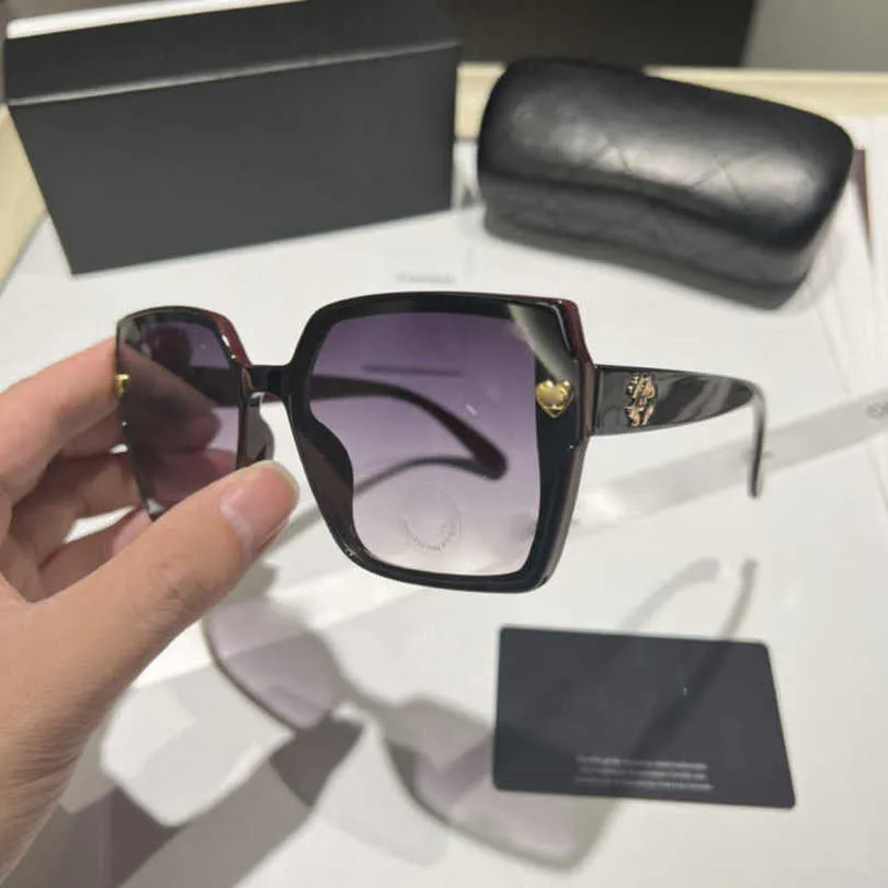 10 % de réduction sur les nouvelles lunettes de soleil de créateurs de luxe pour hommes et femmes 20 % de réduction sur la protection solaire Love Small Glasses Driving Trend ins