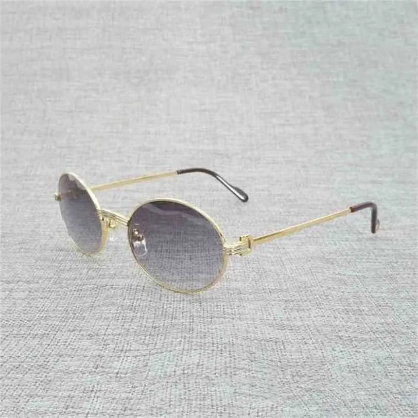 Luxury Designer Fashion Sunglasses 20% Off Vintage Round Metal Frame Retro Shades Men Goggles Driving Clear Glasses for Reading Eyewear 008Kajia