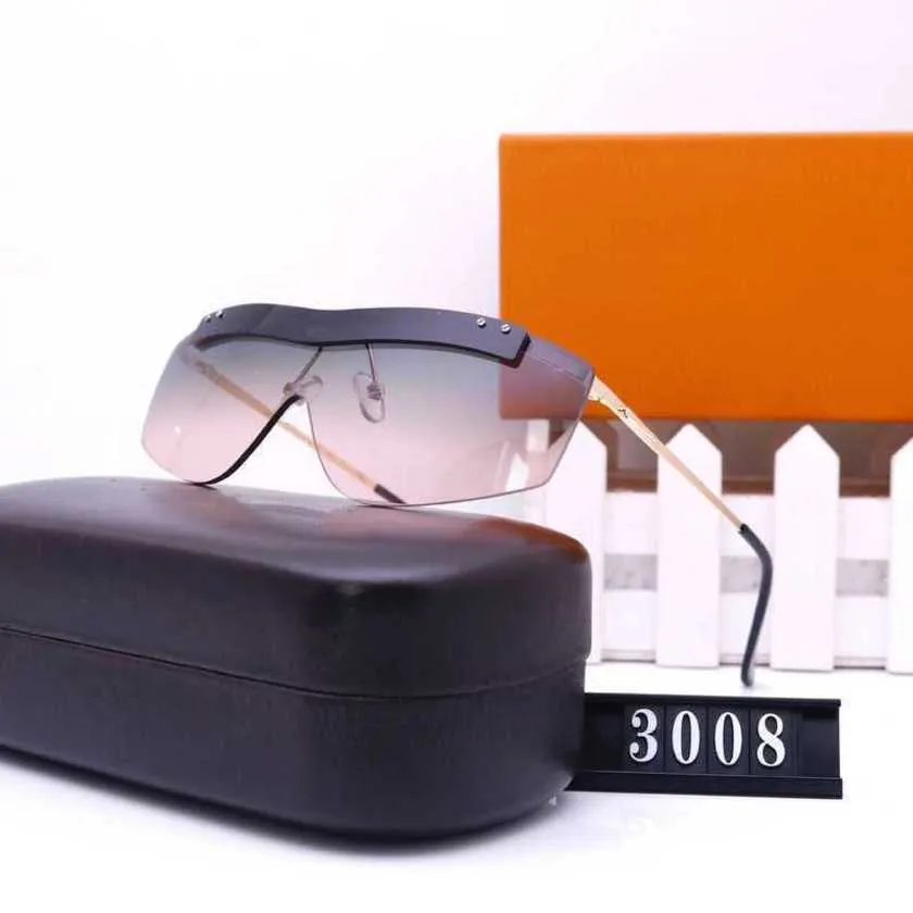 40% de réduction sur les lunettes de soleil de luxe pour hommes et femmes, 20% de réduction sur les lunettes de mode de voyage de tir de rue à l'étranger 3008