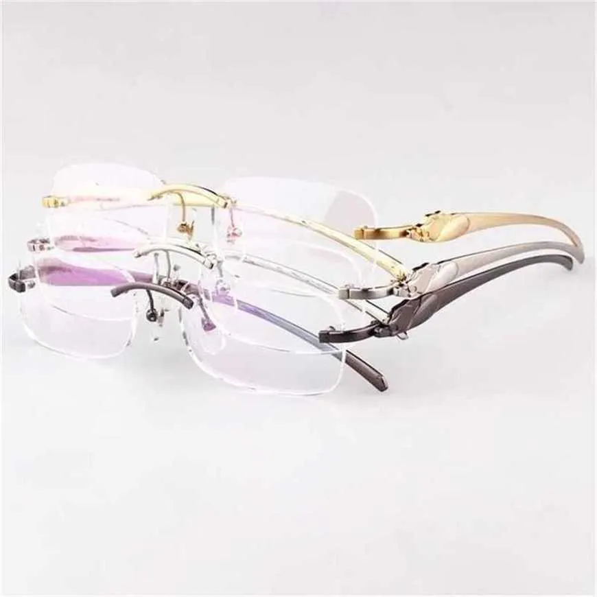 Lyxdesigner högkvalitativa solglasögon 20% rabatt på all-match slumpmässigt panther Clear Transparenta optiska ramar för män kvinnor recept färgglada glas