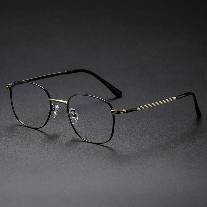 Luxe designer mode zonnebril 20% korting op het kan worden uitgerust met anti -blauwe bijziendheid bril (heren net rood getij licht elliptisch oog frame net)