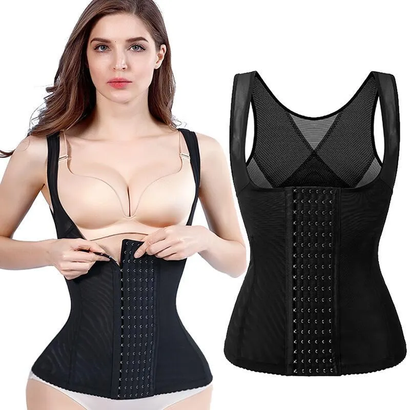 Mulher Shapers Women Women Ciister Push Up Distrast Body Body Body Shaper Control Cincher Cincher Corset colete Shapewear Slimming Bains Belt 230325