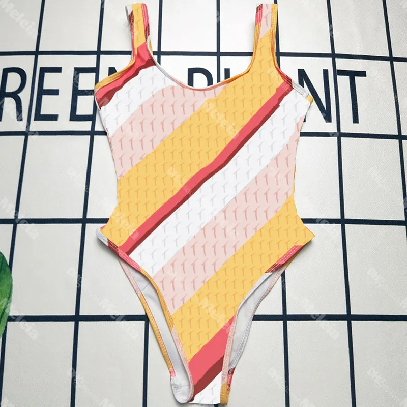 2 styles patchwork maillots de bain sexy plage de plage bikini femme de fête rembourrée de maillot de bain classique lettre imprime