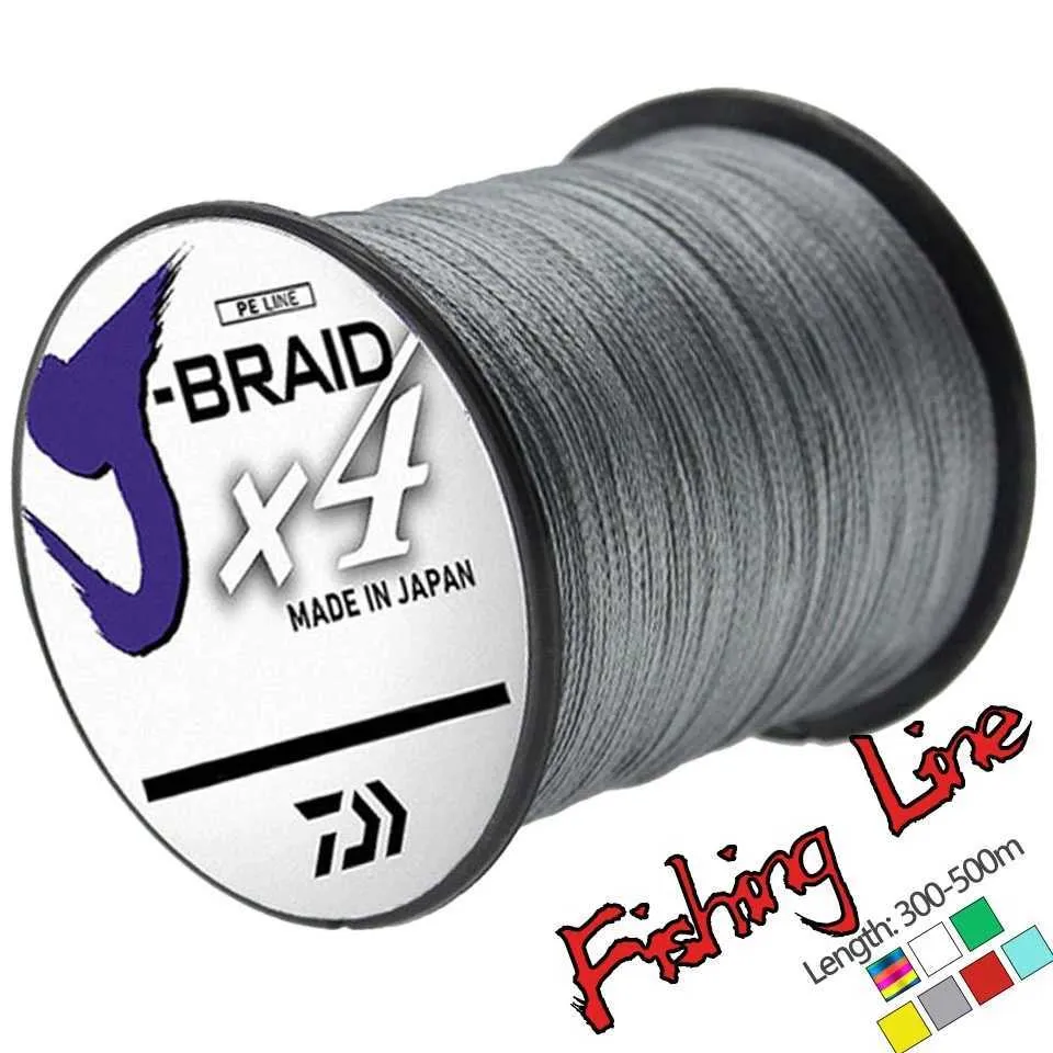 Visaccessoires 300m 500m Vislijn Multifilament High-Density Woven Anticorrosive Fishing Line Speciaal gereedschap voor buitenvisserij P230325