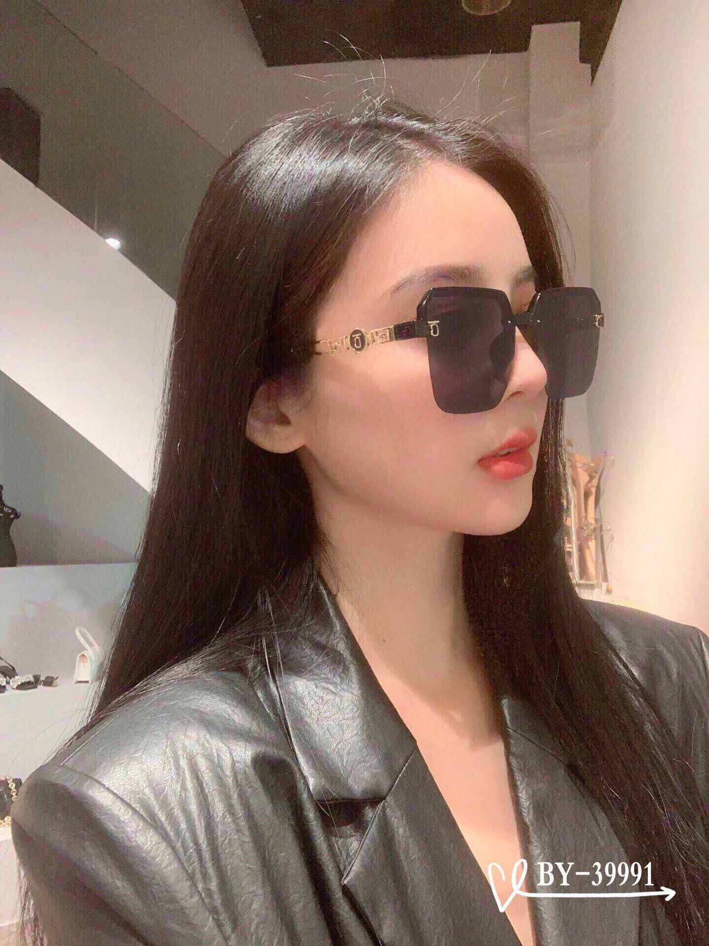 Women Fashion Designer Sunglasses Prescription Sunglasses Summer Driving Travel Polarized Sunglasses Oversized Pola Polaroid Resin HD Lens Pilot Sunglasses