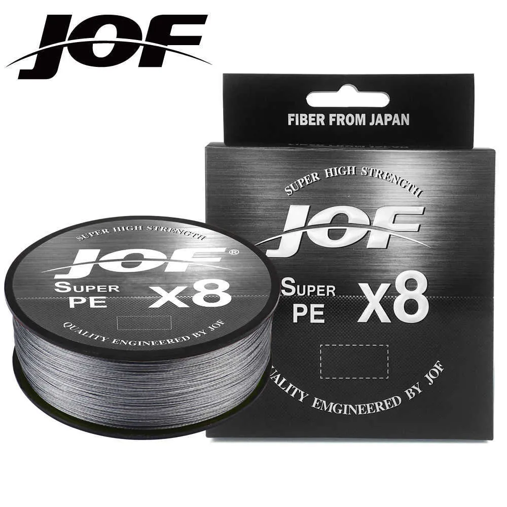 Fishing Accessories JOF Brand SUPER PE Fishing Line 150M 300M 500M 8  Strands Braided Fishing Line Multifilament PE Line 15 100LB P230325 From  Mengyang10, $15.49