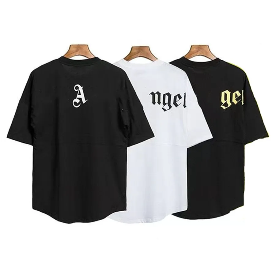 T-shirt da uomo S - 4xl Designer Black Esigner T Shirt Uomo Donna Wear 21 colori Graffiti Bear Style Chest Letters Fashion Sportwear