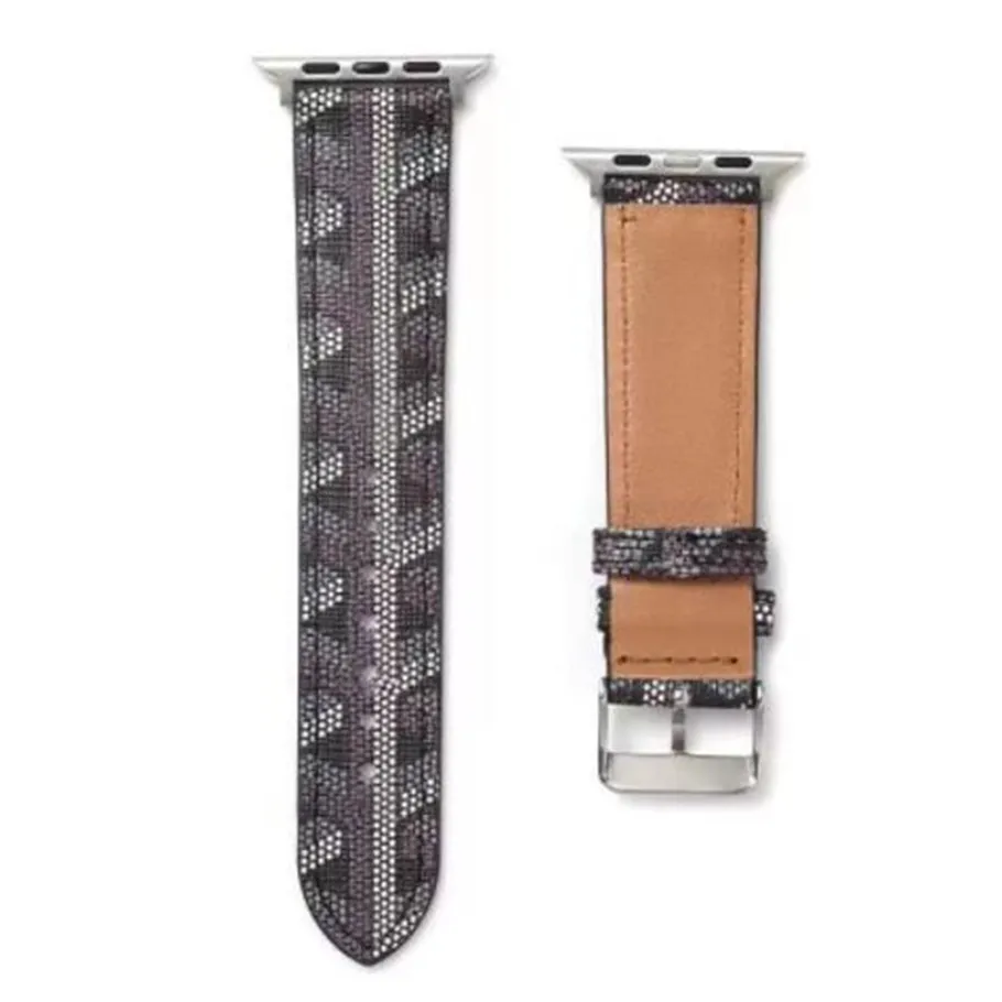 Top designer riemen cadeau horlogebanden voor Apple Watch Band 45mm 42 mm 38 mm 40 mm 44 mm 49 mm banden Lederen band Bracelet Fashion G Floemband IWatch 8 7 6 5 4 SE