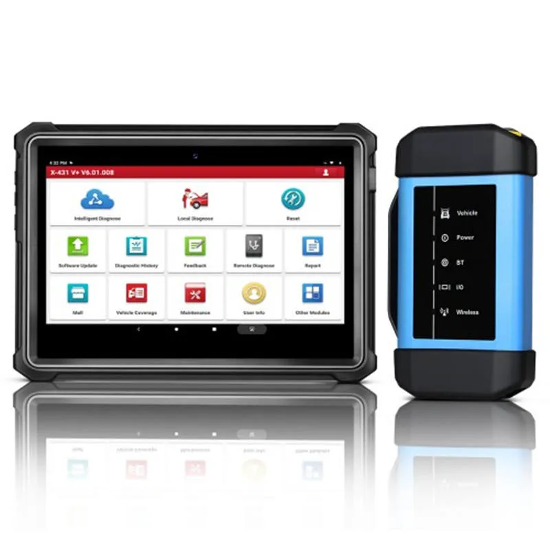 Locksmith Supplies Original LAUNCH X431 V Wifi/Bluetooth HD III Hochleistungs-LKW-Diagnosetool, kostenloses Online-Update