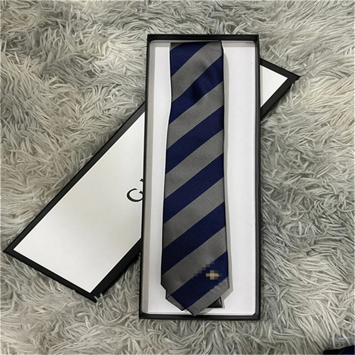 G2023 MEN TIES 100％Silk Jacquard Classic Woven Handmade Men's Tie Necktie for Man Weddingカジュアルとビジネスネクタイ7.5cm