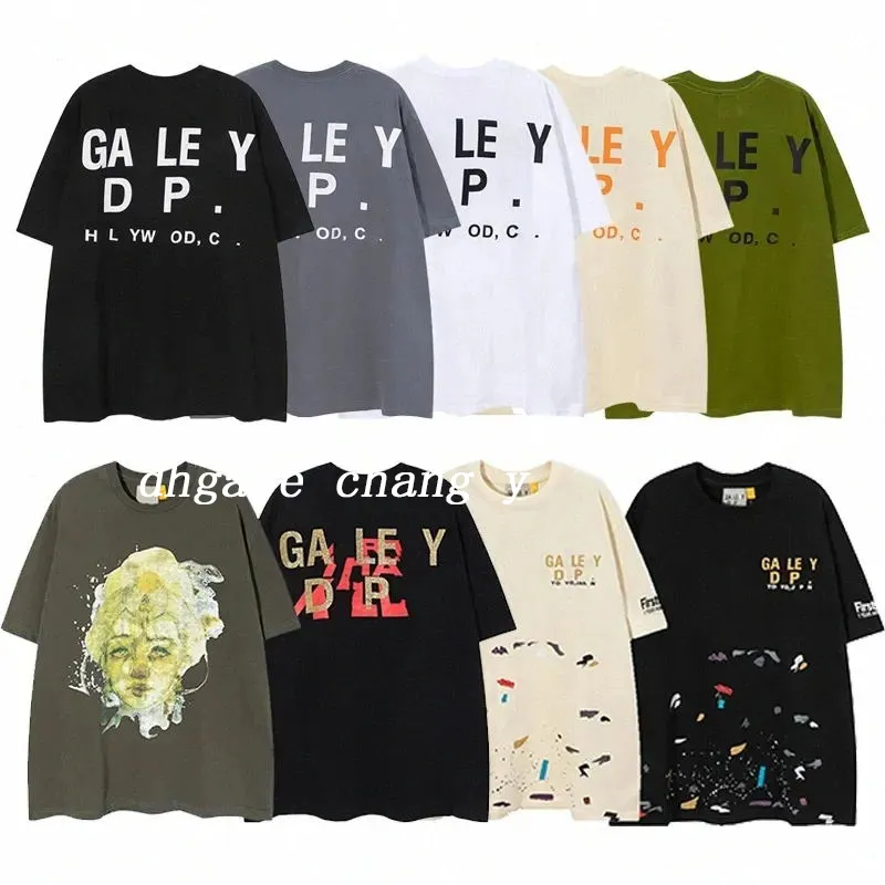 Designer von Galleryse Depts T-Shirt Luxusmode Herren T-Shirts Damen T-Shirts Marke Kurzarm Hip Hop Streetwear Tops Kleidung Kleidung S-2XL 846165043