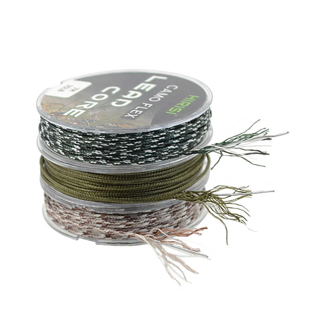 Leadcore Carp Fishing Tackle Line 35LB 7M, Braided Lead Line For