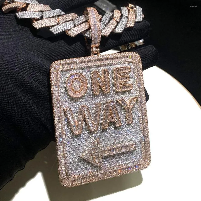 Jual Hip Hop Wild M Letter Pendant Necklace Male Simple Cuban Chain - Stazionario | Indonesia