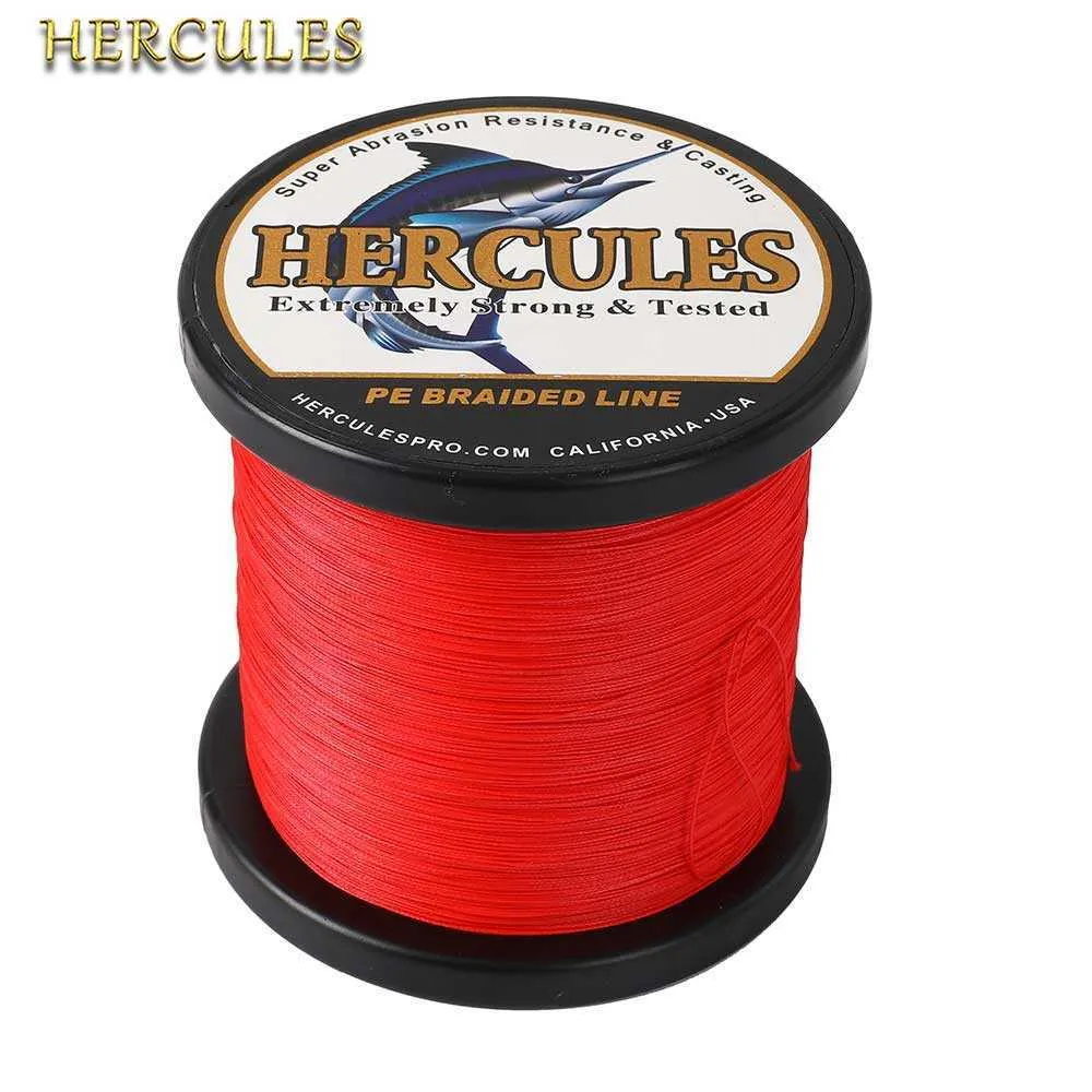 HERCULES 100 lb Test 4 8 Strands PE Braided Fishing Line Strong