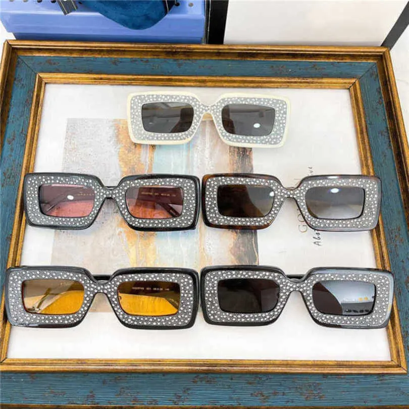 10 % RABATT auf neue Luxus-Designer-Sonnenbrillen für Herren und Damen 20 % RABATT auf Familien-G-Stil, Persönlichkeit, Mode, quadratische Diamantsterne, gleiche gg0974s