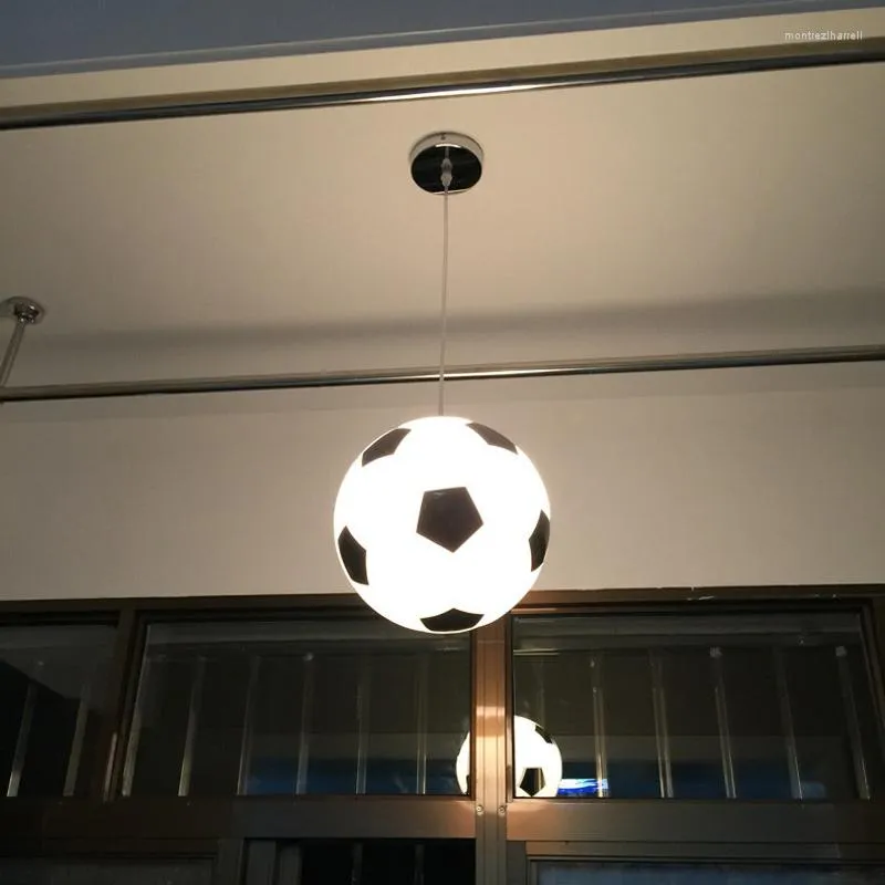 Подвесные лампы детская площадка для футбольной лампы детская лампа висит кратки