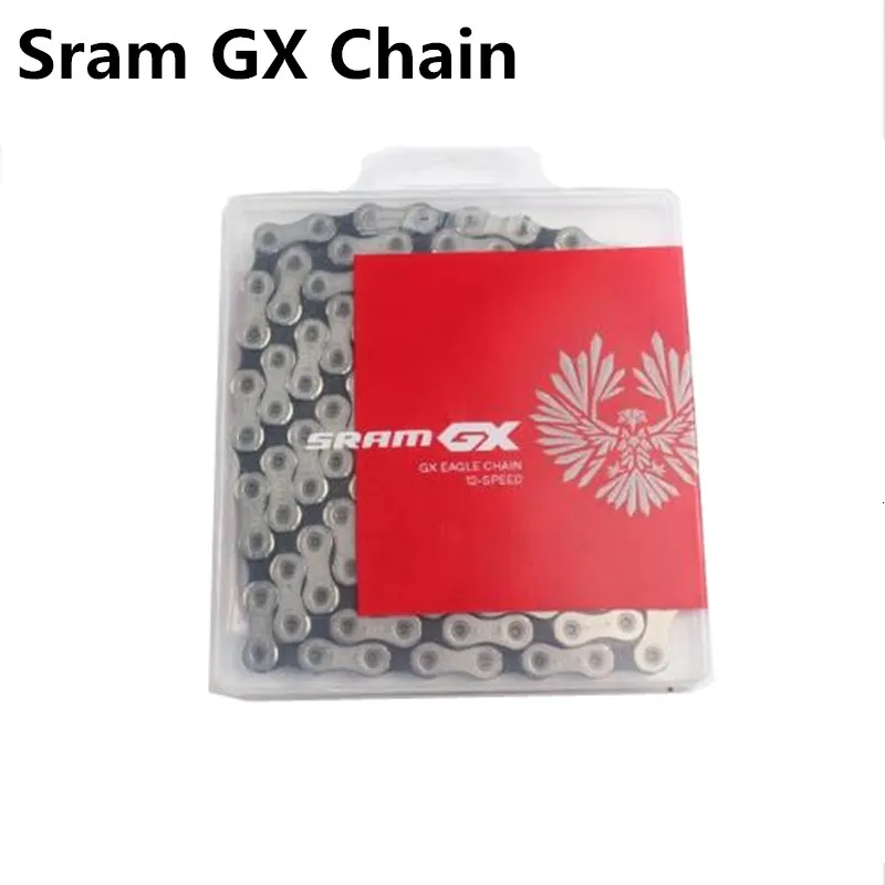 Bike Chains Sram GX NX SX Eagle 12 Speed MTB Solid Pin Riveting 116L 126L Mountain Bicycle Magic 1 Pcs Part 230325