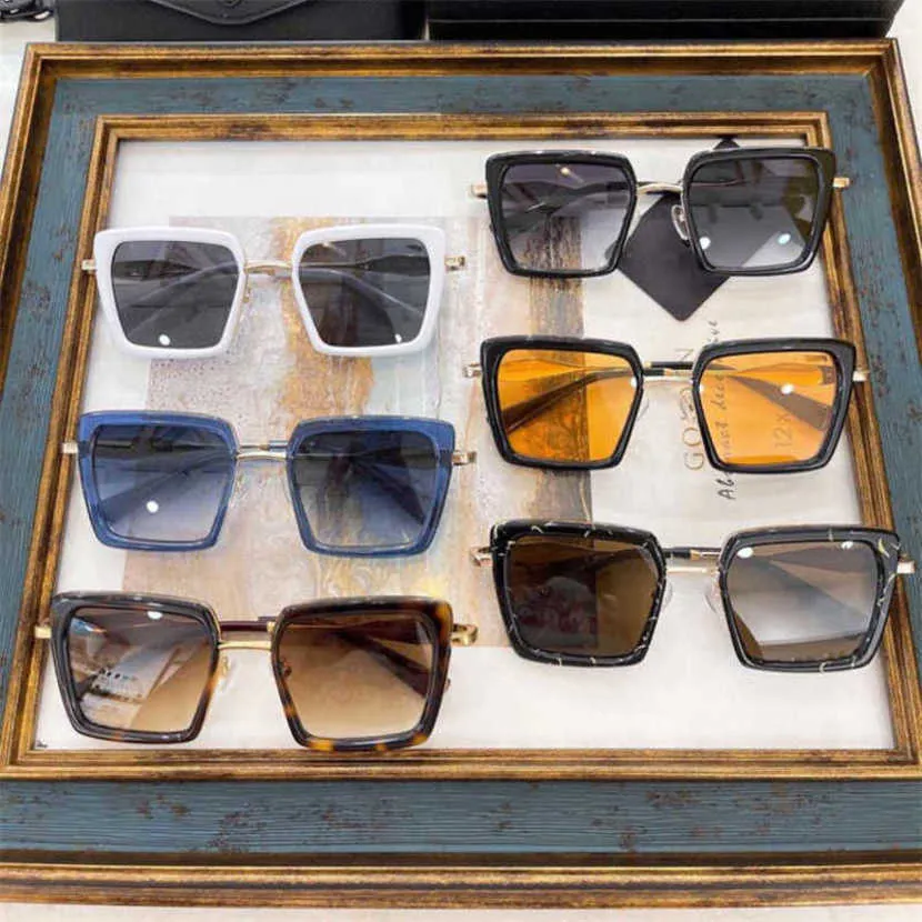 30% zniżki na luksusowy projektant Nowe okulary przeciwsłoneczne dla mężczyzn i damskich 20% zniżki na dom ins moda wszechstronna kwadratowa filta przeciwsłoneczne netto czerwony w tym samym stylu SPR55Z