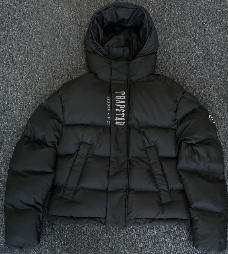 Mens Jacket Trapstar Winter Puffer Designer Down Jackets Letter
