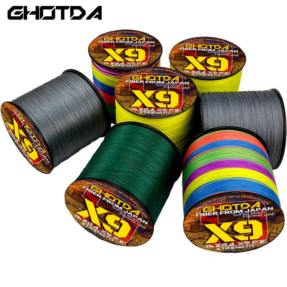 Fishing Line Accessories Ghotda Super Strong Japan Fabric Fishing Line 100M  PE Braided 9Strands Incredibly Strong Multifilament Fiber Line P230325 From  Mengyang10, $17.46