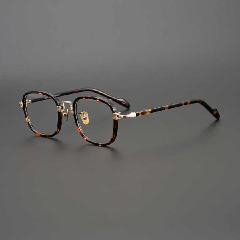 40% rabatt på lyxdesigner Nya män och kvinnors solglasögon 20% rabatt på japansk handgjord privat samling av guldplattglasögon kan utrustas med hög myopi