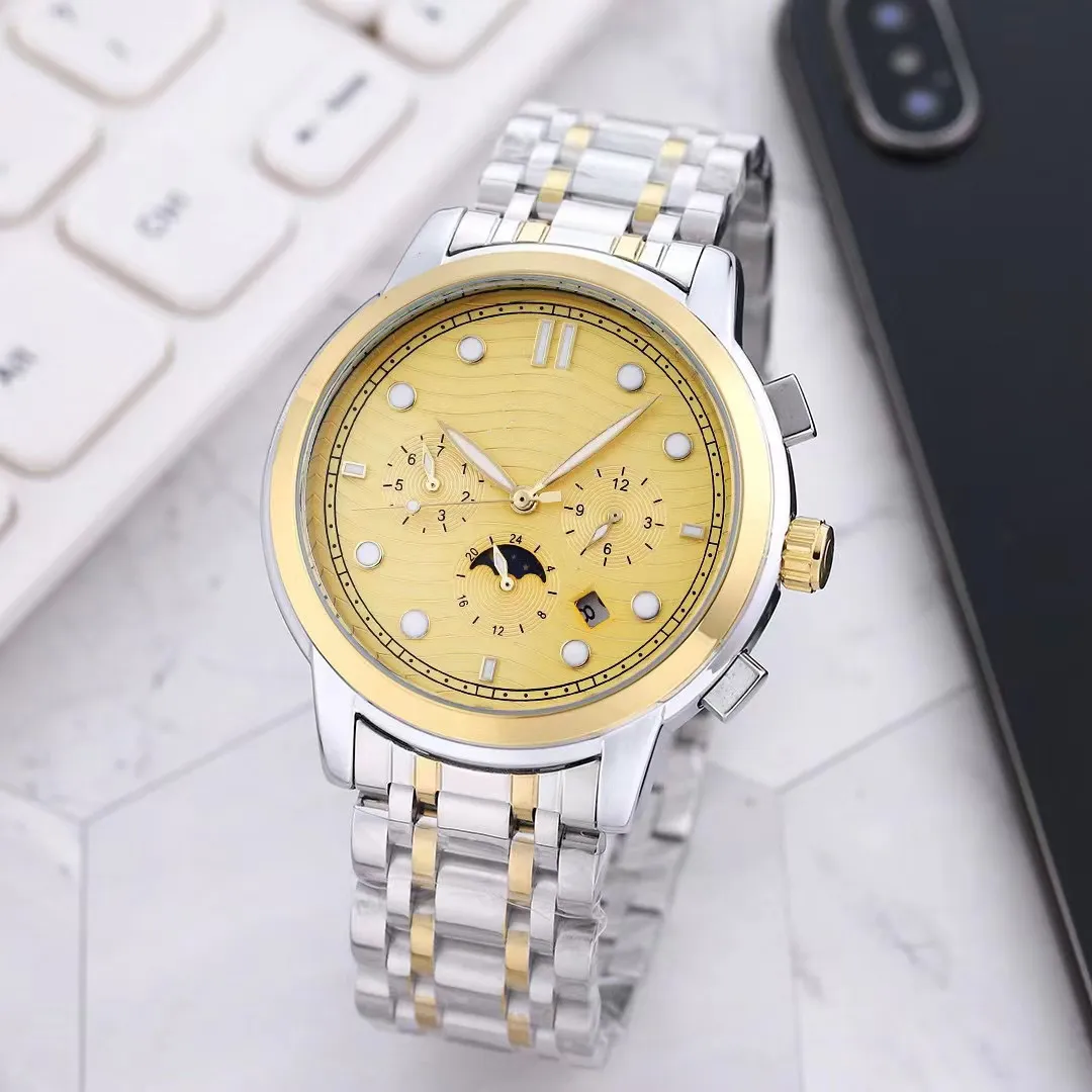2023 nouvelle marque originale hommes d'affaires paneraiss montre classique boîtier rond montre mécanique montre-bracelet horloge - une montre recommandée pour décontracté a7