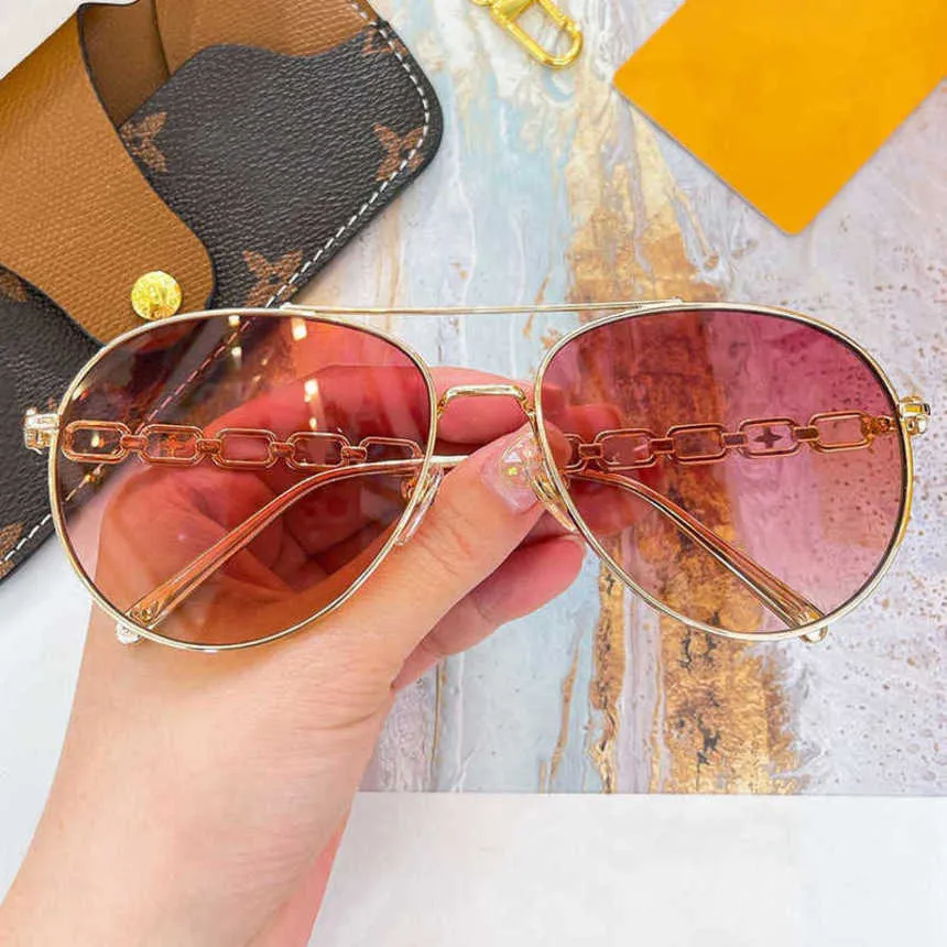 Lunettes de soleil de mode de créateurs de luxe