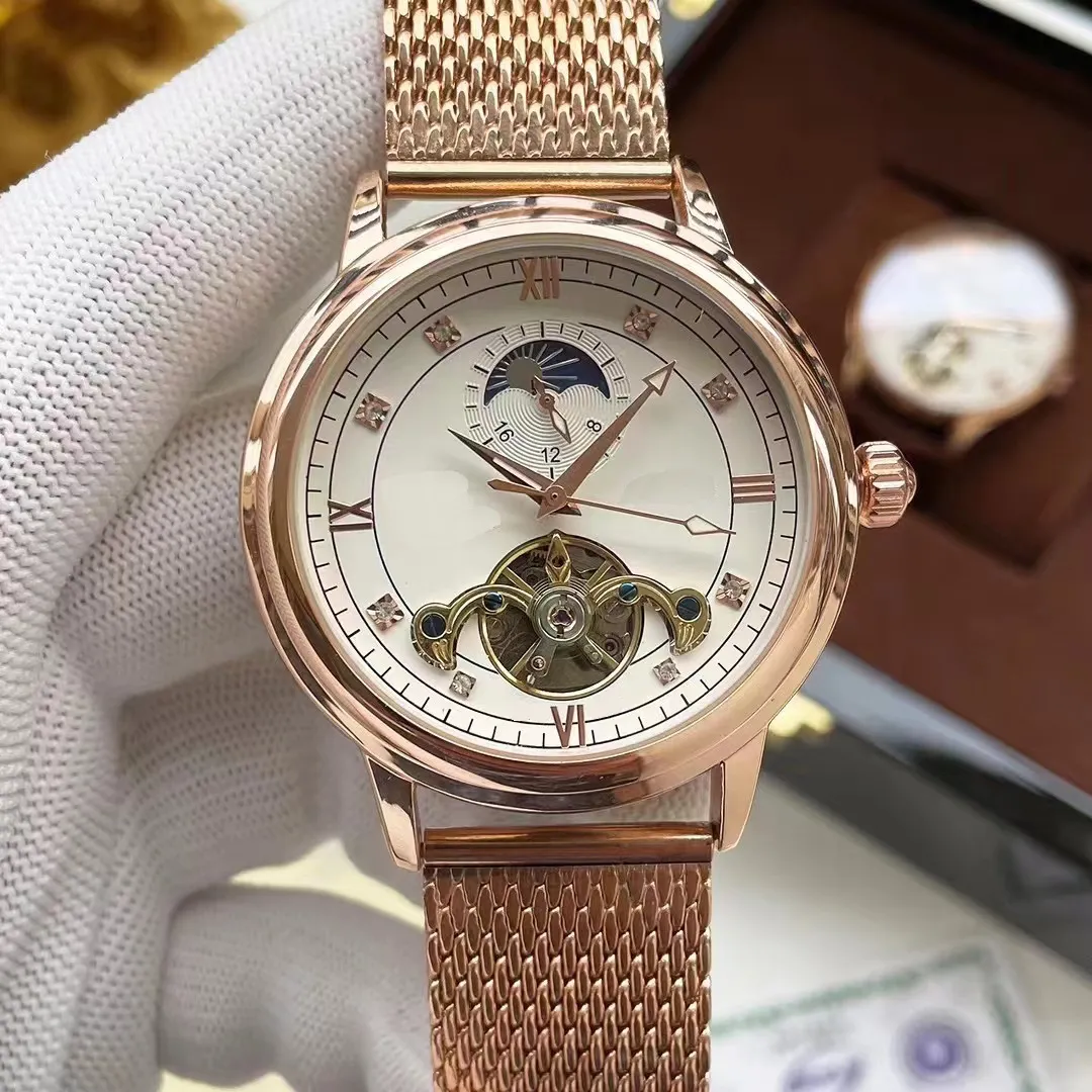 2023 nouvelle marque originale hommes d'affaires paneraiss montre classique boîtier rond montre mécanique montre-bracelet horloge - une montre recommandée pour décontracté a15