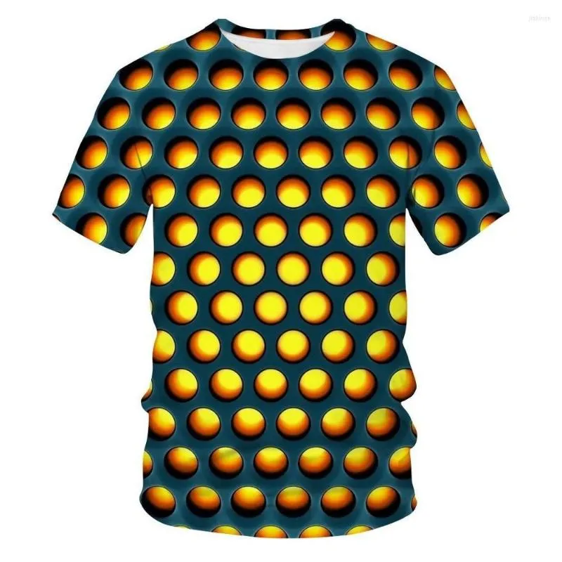 T-shirts pour hommes Camiseta De Manga Corta Con Estampado numérique 3d Para Hombre Deportiva taille informelle 110-6XL