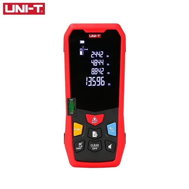 UNI-T Lazer Mesafe Ölçer LM40 Serisi Dijital RangeFinder 40m 50m 60m 80m 100m 150m Lazer Yapma Tedbir cihazı Cetvel Test Aracı