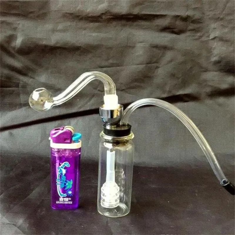 Hookahs Mini Water Glass Snuff Bottle Groothandel Glass Bongs Olie Burner Glas