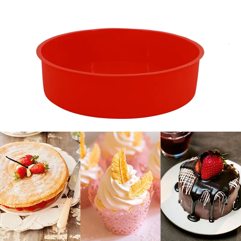 3 Piece Cake Pan In 4/ 7 /9 Round Non-stick Baking Pan 11cm