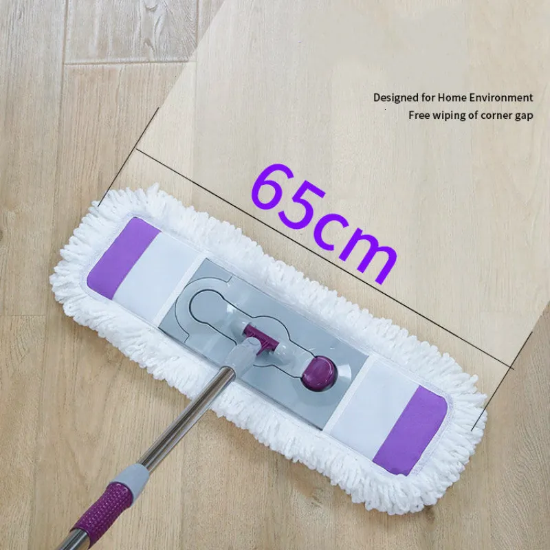 Mops Squeezing Flat Mop for wash Floor Cleaner Household 360 Degree Magic cuisine vadrouilles sols pour laver les fenêtres foudre offre 230327