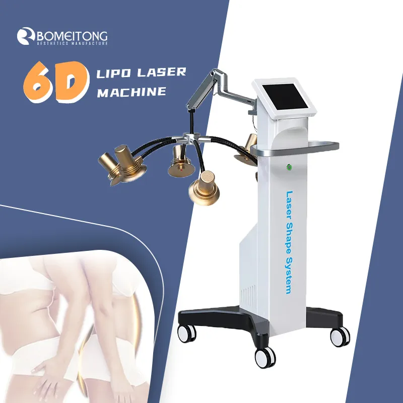 Envoi gratuit 6D lipolaser Fat Reduction Skin Tightening machine