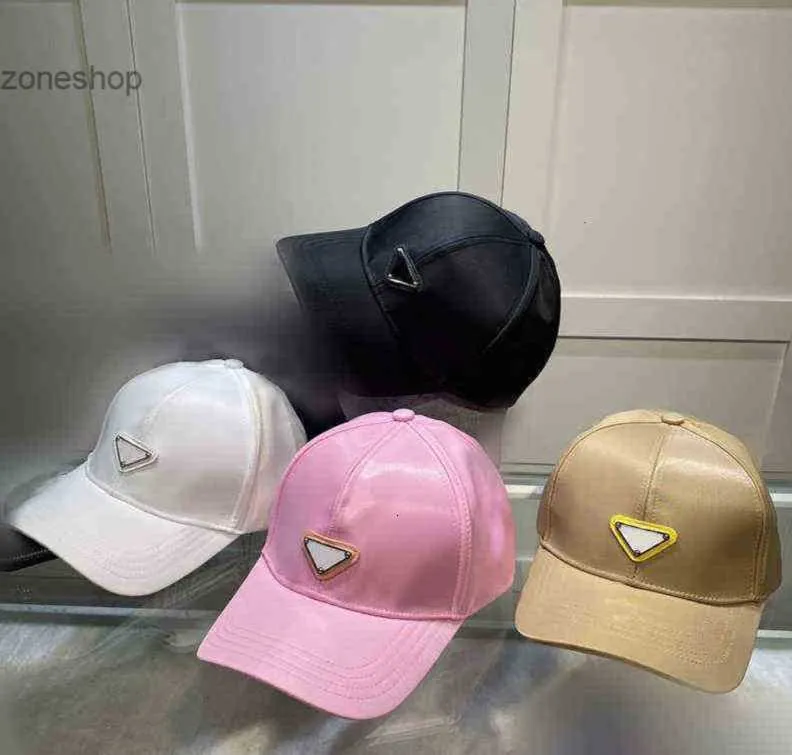 Nylon honkbal cap mode mannen vrouwen golf bonnie motorkap driehoek caps outdoor luxe ontwerpers hoeden heren bucket hat casquetter8v4