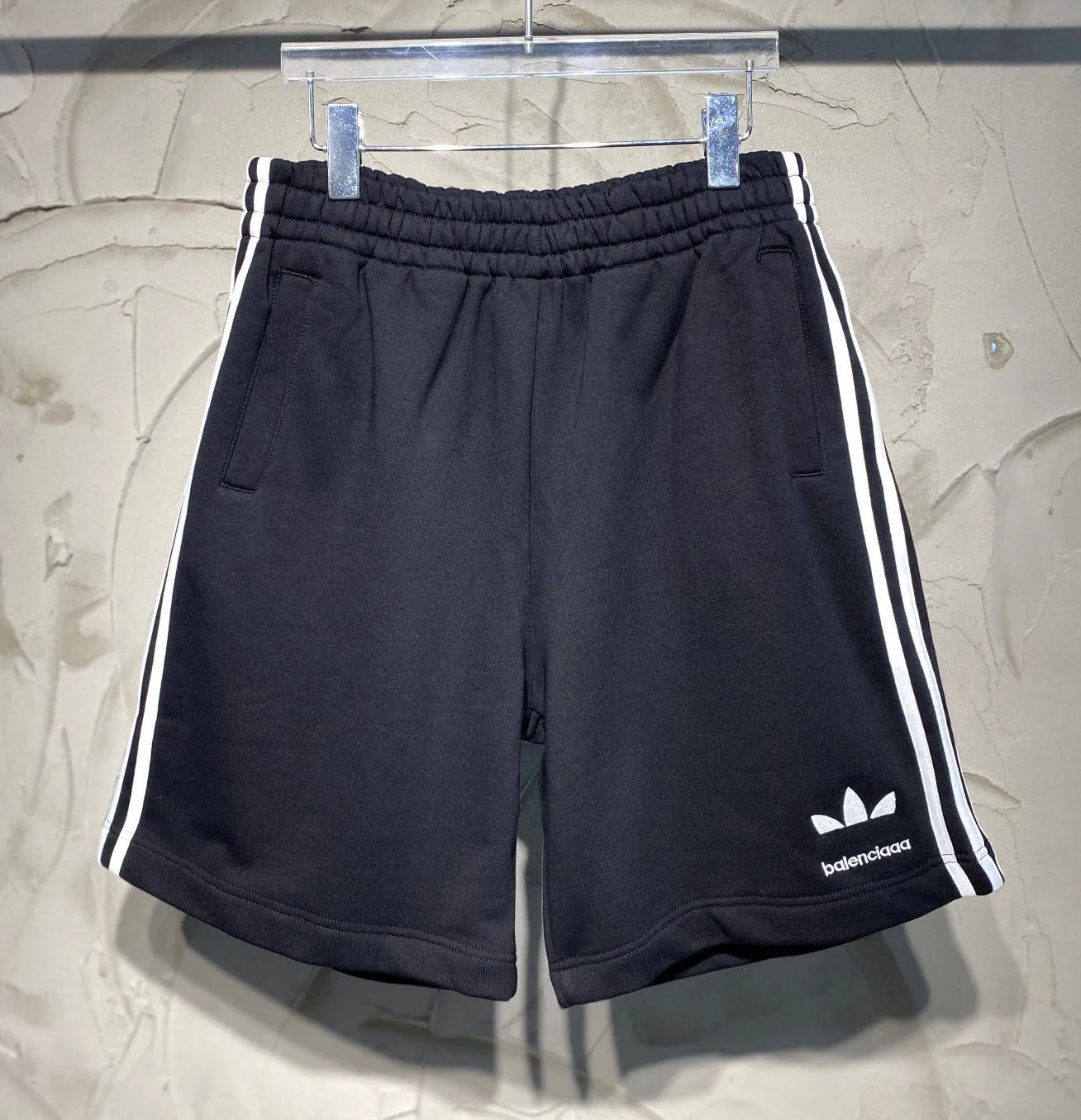 Shorts grande taille pour hommes vêtements d'été de style polaire avec plage hors de la rue pur coton 465