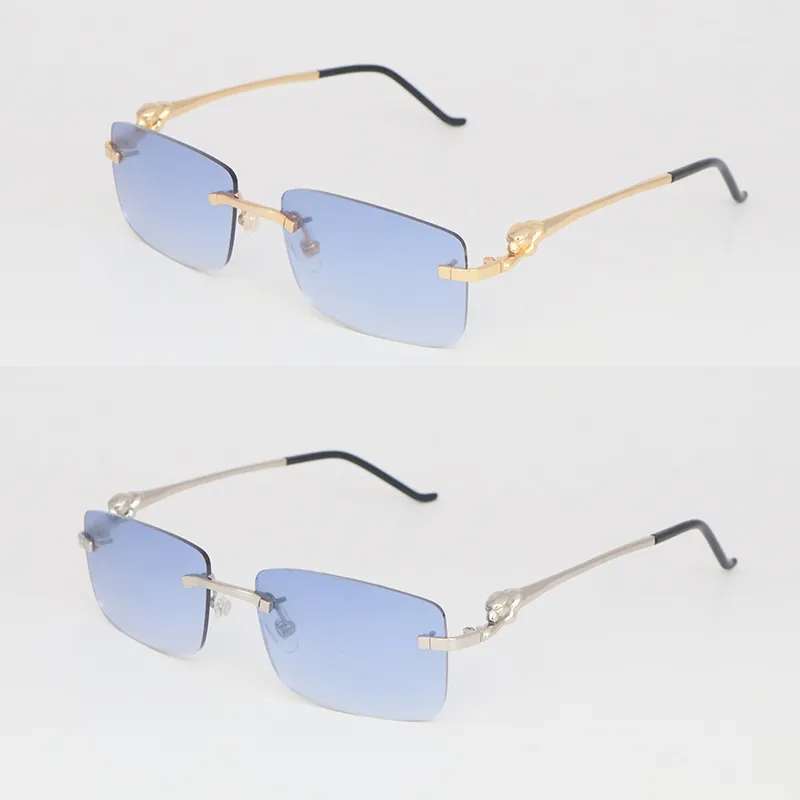 Classics Metal Rimless Sunglasses For Women Designer... From  display picture 1