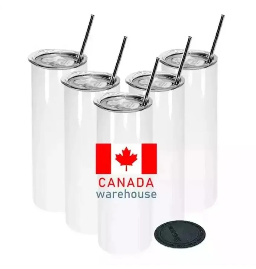 3 Tage Lieferung CA USA Warehouse Tumbler 20oz Straight Sublimation Turbller