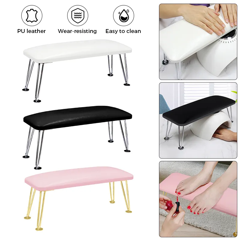 Restos de mão de descanso de braço de unhas com suporte profissional mesa de mesa para secador de unhas de unhas de unhas de unhas Manicure Manicure 230325