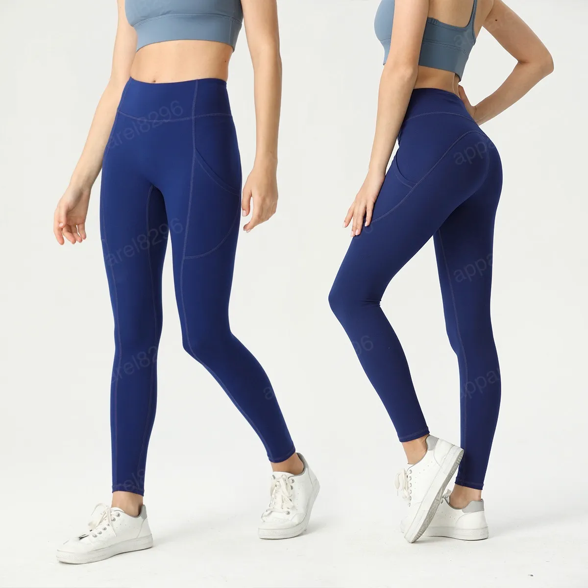 Luu Pantalon de yoga de survêtement de concept de legment pour femmes.