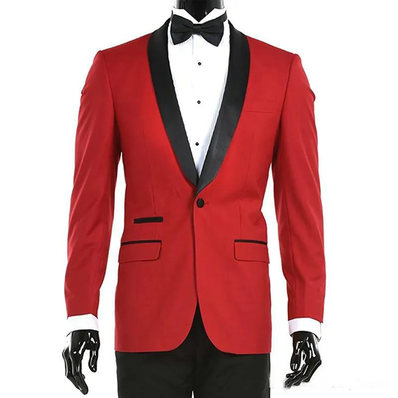 Mens red tuxedo clearance jacket
