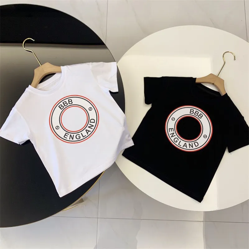 Designer Baby Kids Camicie Moda Lettera Abbigliamento Ragazzi Maglietta di lusso Maglietta estiva a maniche corte con stampa di lettere Abbigliamento per bambini