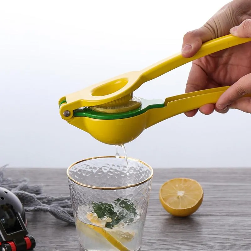 2021 new Metal Lemon Squeezer Hend Held Juicer Double Bowl Lemon Lime Squeezer Manual Orange Citrus Press Juicer Squeeze Kitchen Tools