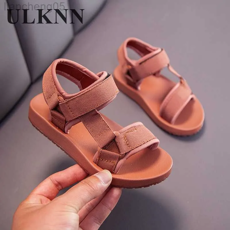 Сандалии Ulknn Boys Sandals Kid Sandals Детская обувь резиновая школьная обувь дышащие открытые пальцы. Санксуал Сандаль W0327