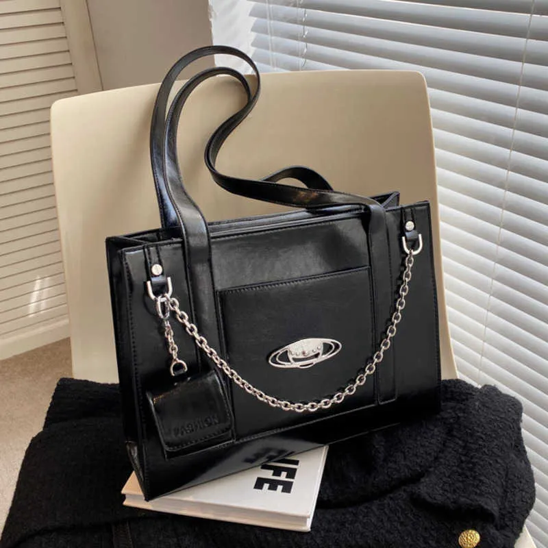 Marque de sac de luxe pour femme Saturne épaule sac à bandoulière sac à main sacs de designer chaîne noire messengerbag mode sac à main grande capacité fourre-tout