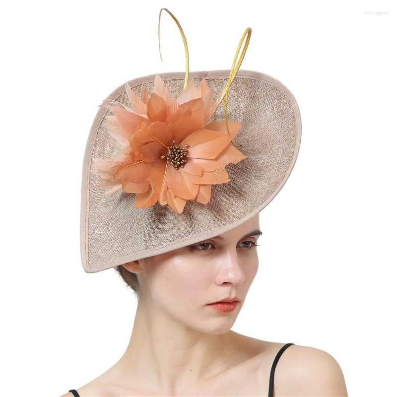 Kopfschmuck Braut Hochzeit Fascinator Hut Stirnband Frauen Party Kopfschmuck Mit Haar Clip Damen Femme Kenducky Zubehör Federn