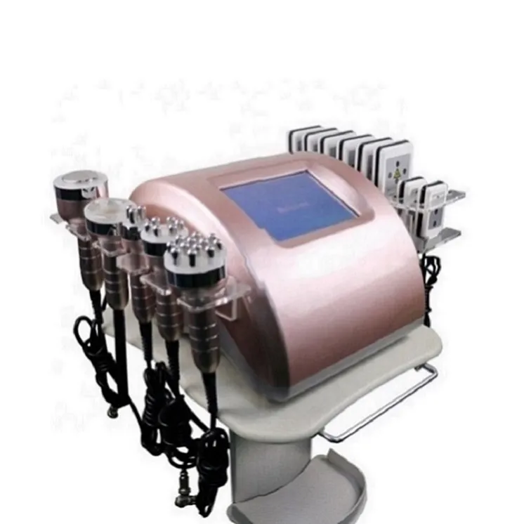 Cavitation Slant Machine Lipolaser RF Vakuum Body Shaping Instrument Skin Care Beauty Salon Equipment rynka borttagning