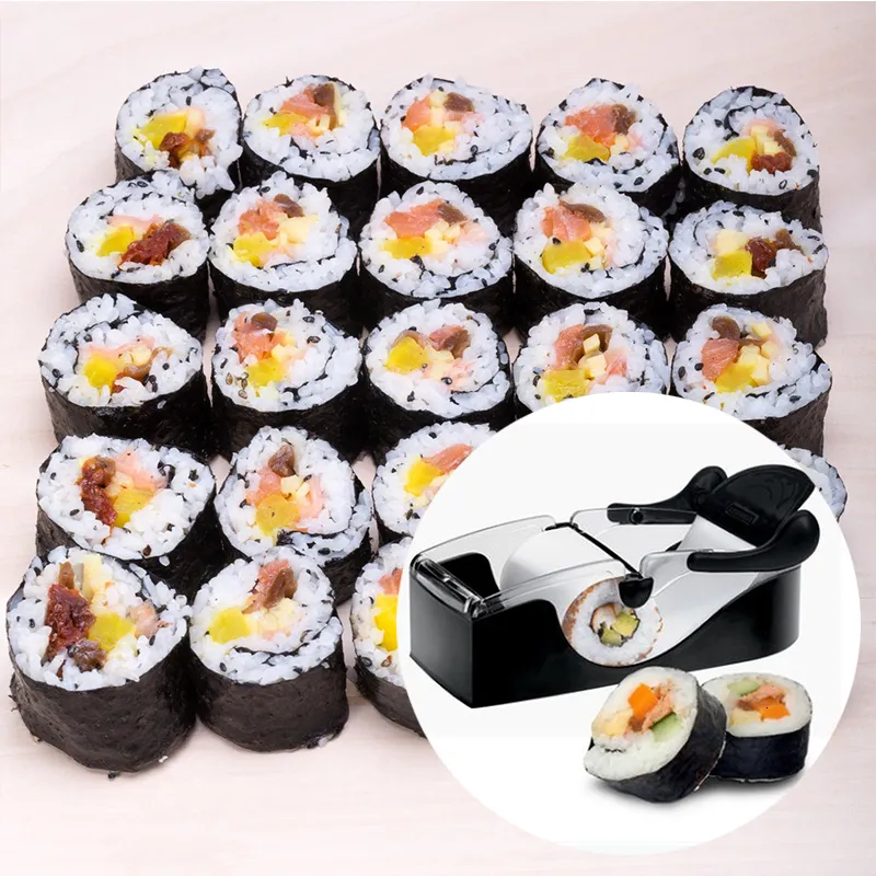 Sushi Tools Facile Sushi Maker onigiri Moule Magique Riz Rouleau Sushi Moule Bento Accessoires Cuisine Gadget Légumes Viande Outil de Roulement 230327