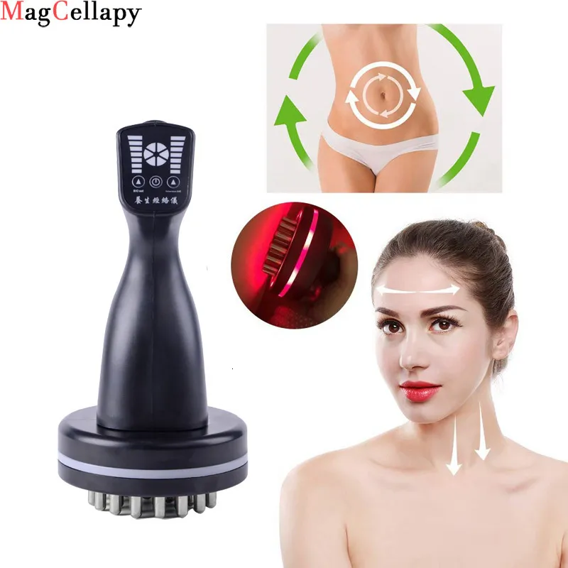 Full Body Massager Microcurrent Five-Line Meridian Brush Machine Chinese Meridian Detector Beauty Personal Care Health For Cellulite Massager 230327